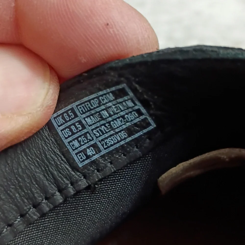 Fitflop F-Mode Leather Platform Zip Ankle Boots Women's Sz 8.5  EU 40 🆕 - Picture 10 of 11